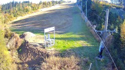 Kamera u nástupu na vlek svah A