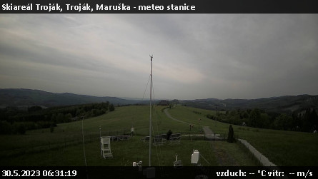 Skiareál Troják - Troják, Maruška - meteo stanice - 30.5.2023 v 06:31
