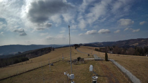 Skiareál Troják - Troják, Maruška - meteo stanice - 13.3.2026 v 10:30 Skiareál Troják - Troják, Maruška - meteo stanice - 13.3.2026 v 10:30