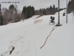 Spodní část sjezdovky č. 4