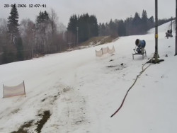 Spodní část sjezdovky č. 4