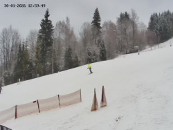 Spodní část sjezdovky č. 4