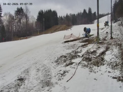 Spodní část sjezdovky č. 4