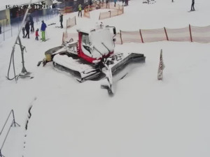 Skiareál Mosty u Jablunkova - Spodní část sjezdovky č. 4 - 15.2.2026 v 11:00 Skiareál Mosty u Jablunkova - Spodní část sjezdovky č. 4 - 15.2.2026 v 11:00