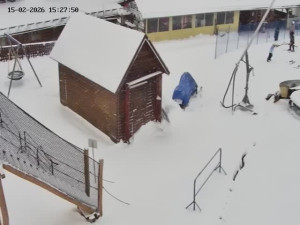 Skiareál Mosty u Jablunkova - Spodní část sjezdovky č. 4 - 15.2.2026 v 16:00 Skiareál Mosty u Jablunkova - Spodní část sjezdovky č. 4 - 15.2.2026 v 16:00