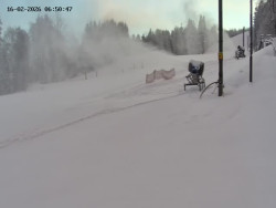 Spodní část sjezdovky č. 4