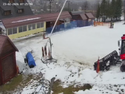 Spodní část sjezdovky č. 4