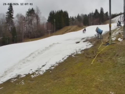 Spodní část sjezdovky č. 4