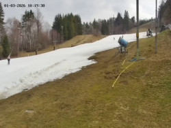 Spodní část sjezdovky č. 4