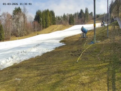 Spodní část sjezdovky č. 4