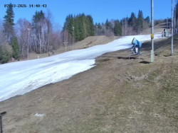 Spodní část sjezdovky č. 4