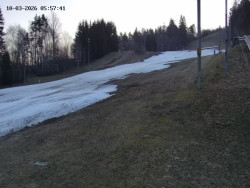 Spodní část sjezdovky č. 4