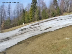 Spodní část sjezdovky č. 4