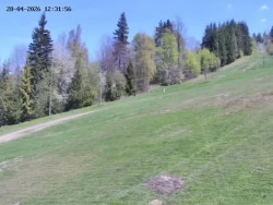 Spodní část sjezdovky č. 4