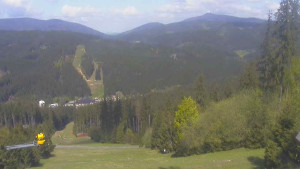 Skiareál Bílá - Bílá - panorama - 30.4.2025 v 12:00 Skiareál Bílá - Bílá - panorama - 30.4.2025 v 12:00