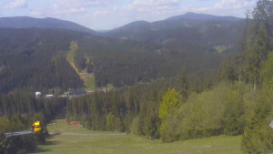 Skiareál Bílá - Bílá - panorama - 30.4.2025 v 14:00 Skiareál Bílá - Bílá - panorama - 30.4.2025 v 14:00