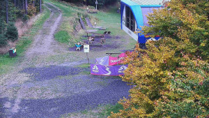 Skiareál Bílá - Bílá - panorama - 18.10.2025 v 07:30 Skiareál Bílá - Bílá - panorama - 18.10.2025 v 07:30