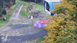 Skiareál Bílá - Bílá - panorama - 18.10.2025 v 11:00 Skiareál Bílá - Bílá - panorama - 18.10.2025 v 11:00