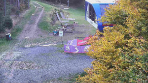 Skiareál Bílá - Bílá - panorama - 18.10.2025 v 17:00 Skiareál Bílá - Bílá - panorama - 18.10.2025 v 17:00