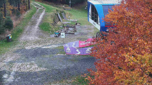 Skiareál Bílá - Bílá - panorama - 24.10.2025 v 17:30 Skiareál Bílá - Bílá - panorama - 24.10.2025 v 17:30