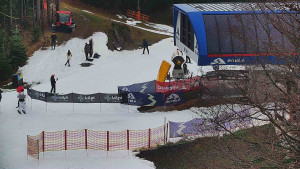 Skiareál Bílá - Bílá - panorama - 9.12.2025 v 09:30 Skiareál Bílá - Bílá - panorama - 9.12.2025 v 09:30