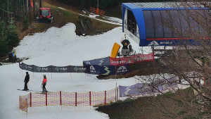 Skiareál Bílá - Bílá - panorama - 9.12.2025 v 11:30 Skiareál Bílá - Bílá - panorama - 9.12.2025 v 11:30