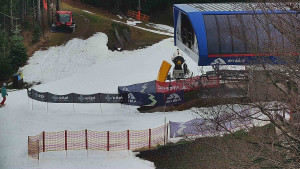 Skiareál Bílá - Bílá - panorama - 9.12.2025 v 12:00 Skiareál Bílá - Bílá - panorama - 9.12.2025 v 12:00