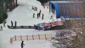 Skiareál Bílá - Bílá - panorama - 11.2.2026 v 10:30 Skiareál Bílá - Bílá - panorama - 11.2.2026 v 10:30