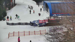 Skiareál Bílá - Bílá - panorama - 11.2.2026 v 12:30 Skiareál Bílá - Bílá - panorama - 11.2.2026 v 12:30