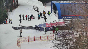 Skiareál Bílá - Bílá - panorama - 11.2.2026 v 13:00 Skiareál Bílá - Bílá - panorama - 11.2.2026 v 13:00