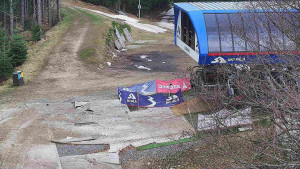 Skiareál Bílá - Bílá - panorama - 14.4.2026 v 06:30 Skiareál Bílá - Bílá - panorama - 14.4.2026 v 06:30