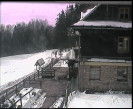 SkiAreál - Horský hotel Vsacký Cáb - Terasa horského hotelu - 13.3.2023 v 10:00