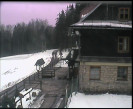 SkiAreál - Horský hotel Vsacký Cáb - Terasa horského hotelu - 13.3.2023 v 15:00