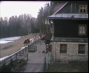 SkiAreál - Horský hotel Vsacký Cáb - Terasa horského hotelu - 17.3.2023 v 06:00