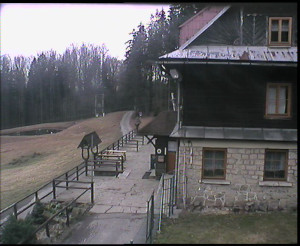 SkiAreál - Horský hotel Vsacký Cáb - Terasa horského hotelu - 26.3.2023 v 08:00