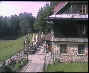 SkiAreál - Horský hotel Vsacký Cáb - Terasa horského hotelu - 28.5.2023 v 09:00