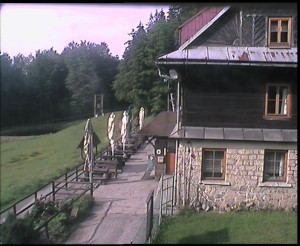 SkiAreál - Horský hotel Vsacký Cáb - Terasa horského hotelu - 29.5.2023 v 08:00