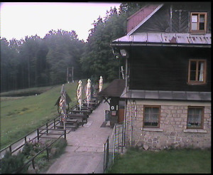 SkiAreál - Horský hotel Vsacký Cáb - Terasa horského hotelu - 30.5.2023 v 06:00