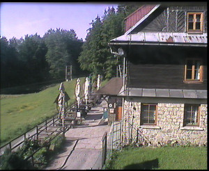 SkiAreál - Horský hotel Vsacký Cáb - Terasa horského hotelu - 31.5.2023 v 08:00