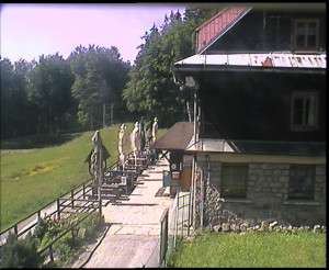SkiAreál - Horský hotel Vsacký Cáb - Terasa horského hotelu - 3.6.2023 v 10:00