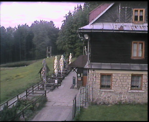 SkiAreál - Horský hotel Vsacký Cáb - Terasa horského hotelu - 4.6.2023 v 06:00
