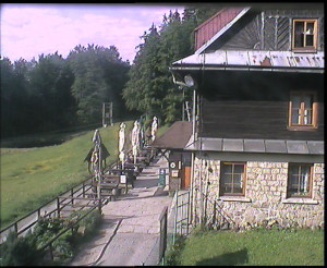 SkiAreál - Horský hotel Vsacký Cáb - Terasa horského hotelu - 4.6.2023 v 08:00