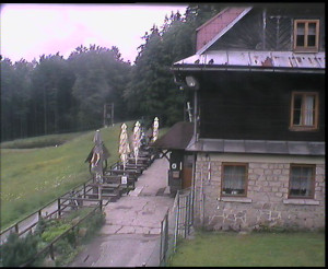SkiAreál - Horský hotel Vsacký Cáb - Terasa horského hotelu - 10.6.2023 v 14:00