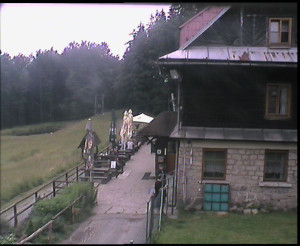 SkiAreál - Horský hotel Vsacký Cáb - Terasa horského hotelu - 1.7.2023 v 09:00