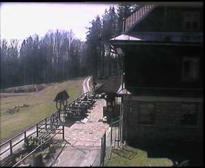 SkiAreál - Horský hotel Vsacký Cáb - Terasa horského hotelu - 29.3.2024 v 11:30