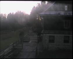 Terasa horského hotelu