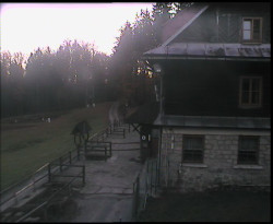 Terasa horského hotelu