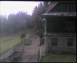 Terasa horského hotelu