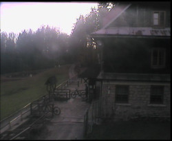 Terasa horského hotelu