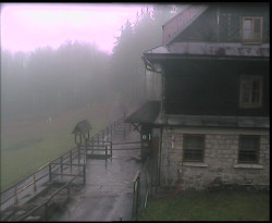 Terasa horského hotelu